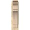 Ekena Millwork Merced Traditional Rough Sawn Outlooker, Douglas Fir, 6"W x 12"D x 24"H OUT06X12X24MRC01RDF - alternate 3